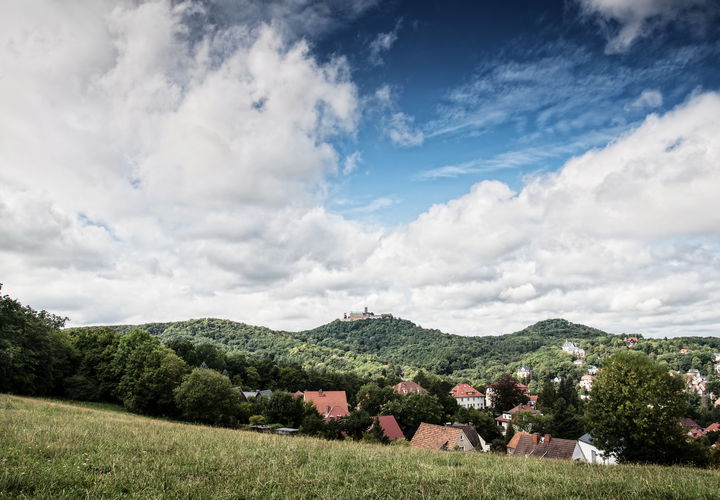 Blick auf die Wartburg Eisenach
