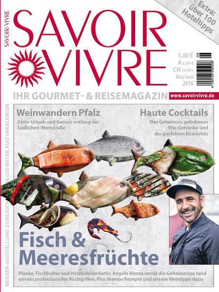 Titelblatt des Magazins "Savoir Vivre" aus dem Mai/Juni 2016