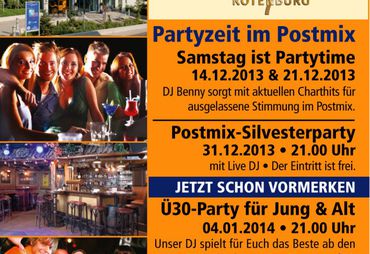 Bild zur News: Partyzeit im Postmix!