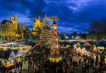 Bild zur News: Der Erfurter Weihnachtsmarkt