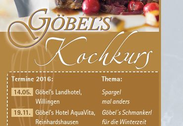 Bild zur News: KULINARISCH: Göbel's Kochkurs