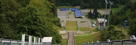 Blick den Berg hinunter 