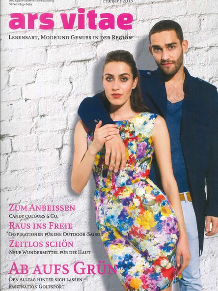 Titelblatt des Magazins "Ars Vitae" aus dem Frühjahr 2013