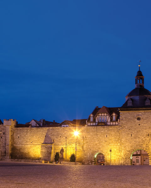 Mühlhausen in Thüringen Abend