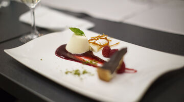 Dessert im Göbel's Hotel Quellenhof