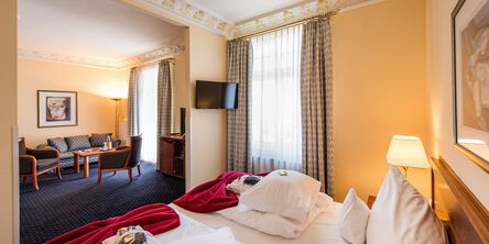 Superior Junior Suite im Hotel Quellenhof in Bad Wildungen