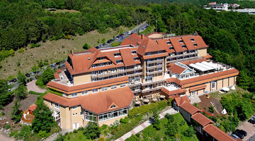 Außenansicht des Göbel's Hotel Rodenberg
