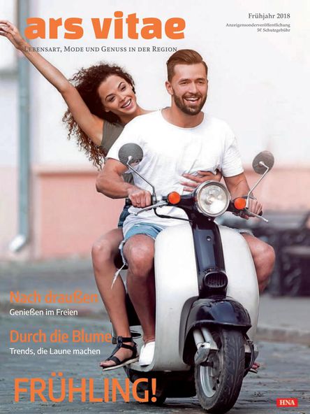 Titelblatt des Magazins "Ars Vitae" aus dem Frühjahr 2018