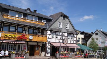 Außenansicht der Dorf Alm Willingen