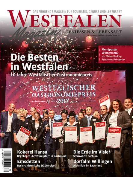 Titelblatt des Magazins "Westfalen" aus dem Winter 2017