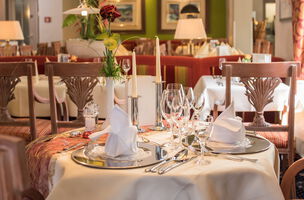 Gedeckter Tisch Hotel Quellenhof