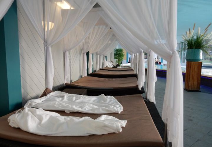 Daybed im Wellnesshotel Quellenhof