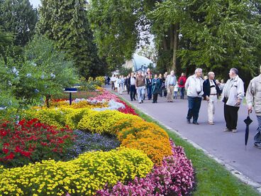 Kurpark in der Gesundheitsstadt Bad Wildungen