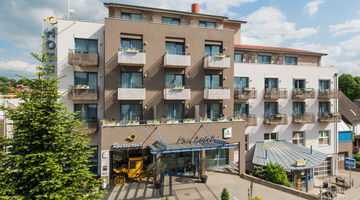Außenansicht des Posthotel Rotenburg
