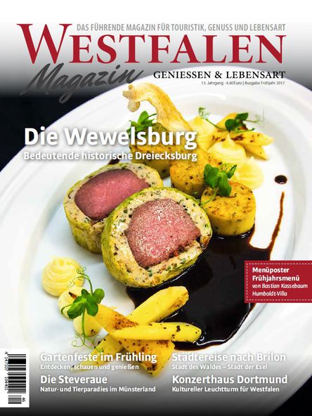 Titelblatt des Magazins "Westfalen" aus dem Frühjahr 2017