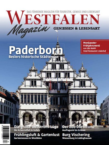 Titelblatt des Magazins "Westfalen" aus dem Frühjahr 2018