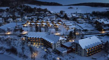 Der Chaletpark aus der Vogelperspektive