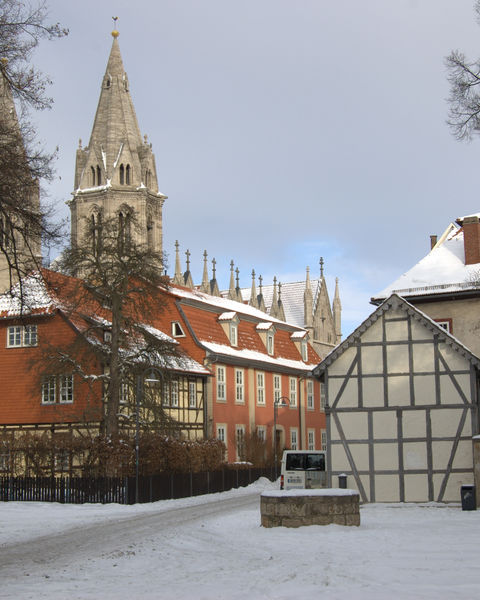 Mühlhausen in Thüringen Winter
