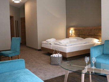 Komfort-Doppelzimmer in Göbel's Hotel Stryckhaus