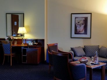 Wohnbereich in der Superior Junior Suite 