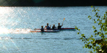 Kayak auf dem Edersee