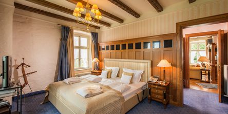 [Translate to english:] "Prinz von Hessen" Suite in Göbel's Schlosshotel