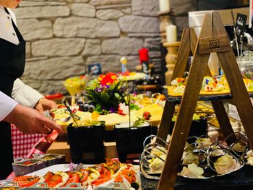 Frückstück Buffet im Hotel Quellenhof
