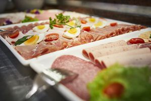 Wurstplatten im Göbel's hotel Quellenhof