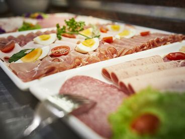 Wurstplatten im Göbel's hotel Quellenhof