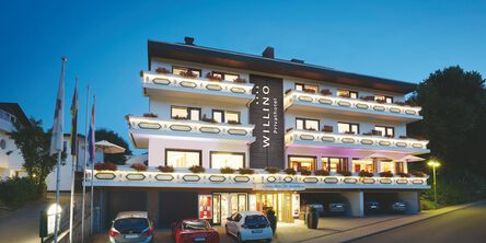 Außenansicht des WILLINO Privathotel 