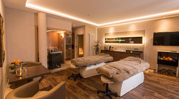 Ruheraum in der privaten Spa-Suite