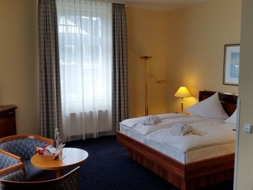 Komfort Doppelzimmer Altbau des Hotel Quellenhof