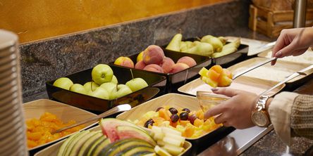 Obstauswahl am Buffet 