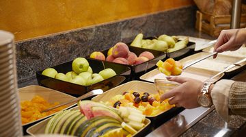 Obstauswahl am Buffet 