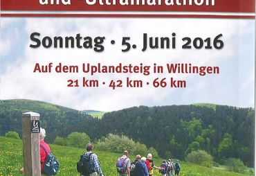 Bild zur News: 2. Uplandsteig-Wandermarathon