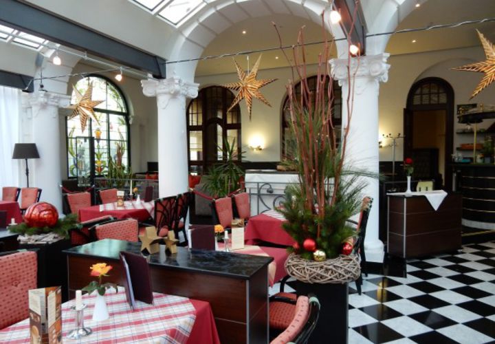 Wintergarten Restaurant im Hotel Quellenhof