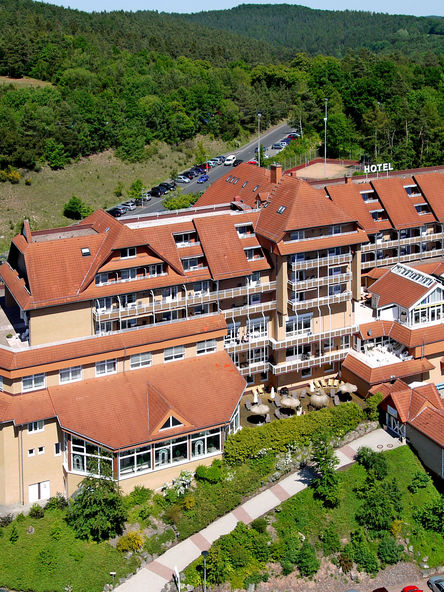 Außenansicht des Göbel's Hotel Rodenberg