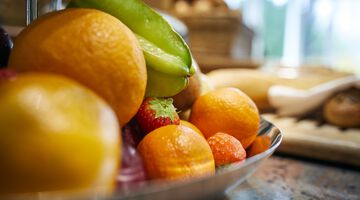 Verschiedene Sorten Obst 