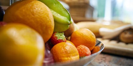 Verschiedene Sorten Obst 