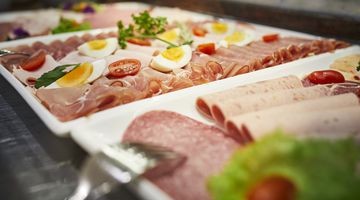 Wurstplatten im Göbel's hotel Quellenhof