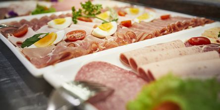 Wurstplatten im Göbel's hotel Quellenhof