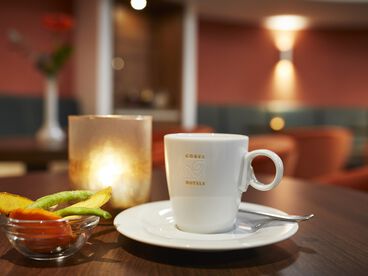 Snacks und Espresso