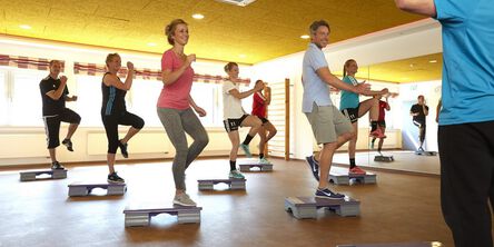 Fitnesskurse im Göbel Hotel Quellenhof