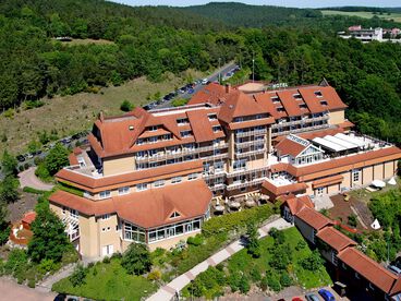 Außenansicht des Göbel's Hotel Rodenberg