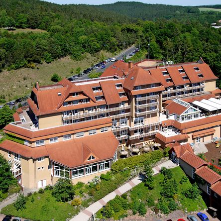 Außenansicht des Göbel's Hotel Rodenberg