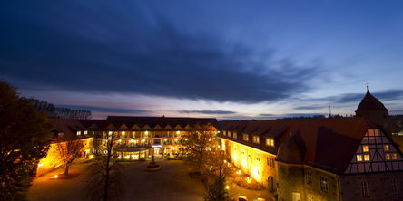 Göbel's Schlosshotel bei Nacht