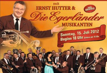 Bild zur News: Göbel’s Schlosshotel: Open Air Festival der Blasmusik am 15. Juli mit Ernst Hutter und seinen Original Egerländer Musikanten