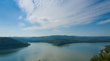 Der Edersee von oben