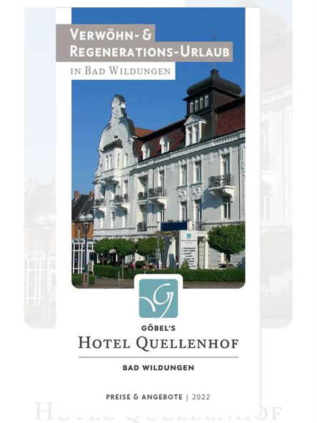 Prospekt Hotel Quellenhof Bad Wildungen