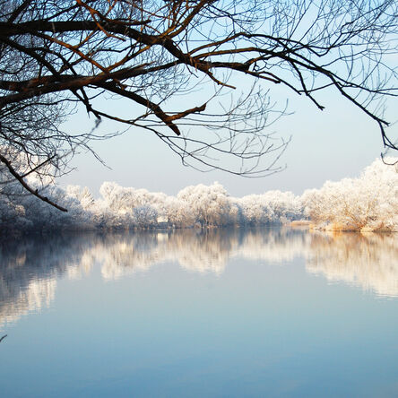 Diemelsee im Winter 